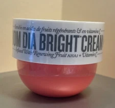 SOL DE JANEIRO Bom Dia Bright Body Cream 75ml/2.5oz, Factory Sealed Jar, NO Box