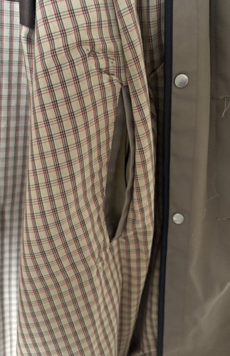 Vintage 1960s Exchequer Driway Mac Mens XL 52 Chest Made In England Trench Coat - Picture 15 of 24