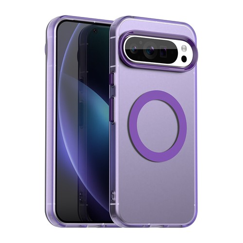 Para Google Pixel 9 Pro XL, Caramelo Anillo Magnético Mate Parachoques Transparente Cubierta Estuche - Imagen 7 de 21