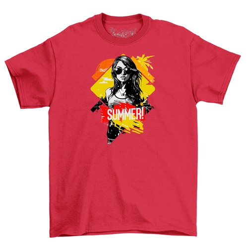 "Summer_30 Vibes" Tee - Cool & Comfy! Funny t-shirt, Unisex Design. The perfect - Picture 4 of 46