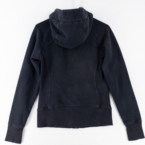 Lululemon Full Zip Kapuzenpullover Scuba Hoodie schwarz Gr. 4 - Bild 8 von 11