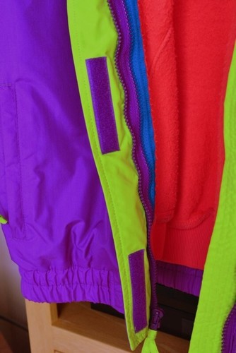 VTG COLUMBIA BUGABOO WOMENS 3-in-1 JACKET, OUTER SHELL & ZIP IN FLEECE LINER, L - Picture 14 of 24