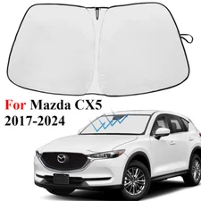For 2017-2024 Mazda CX5 Windshield Sun Shade UV Block Reflective Shield Cover
