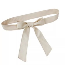 Women Faux Leather Belt Waistband Obi for Coat Jacket Retro Accessory Ribbon