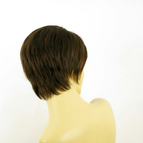 short wig for women chocolate copper wick ref elsa 6h30 PERUK - Picture 6 of 9