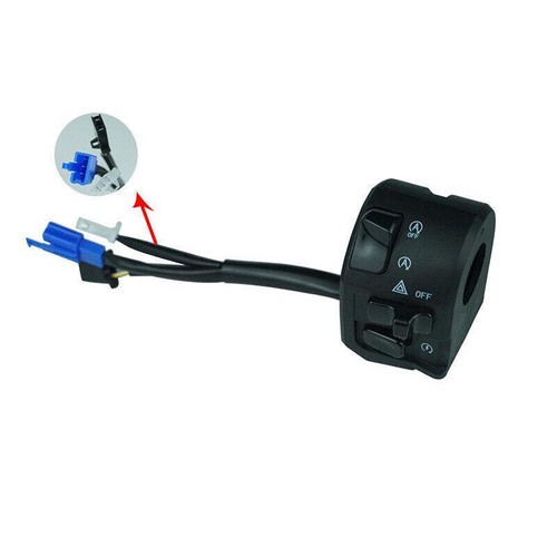 12V 7/8" Motorcycle Handlebar Control Switch Left & Right for Horn Turn Signal - Picture 4 of 10