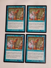 MTG Playset 4x Wizard Mentor (Urza's Saga/Blue/C) - BGM