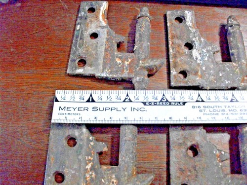 Vintage Gusseisen Rolladenscharnier - TEILE und DREHPUNKTE - nur Reparaturteile - nicht montiert. - Bild 10 von 14