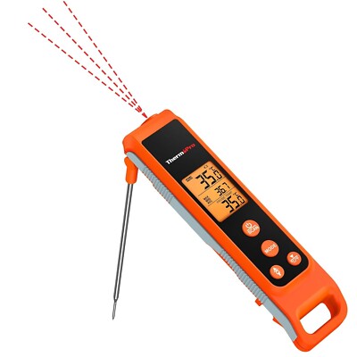 Cooking Thermometer Non-contact & Contact Thermometer -50°C~550°C A