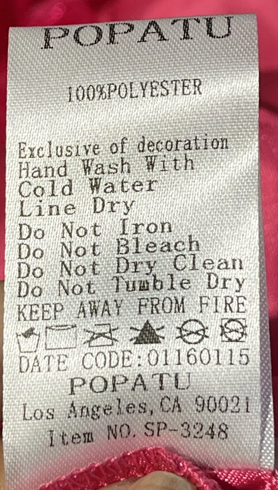 Vestido Popatu Niña Talla 6X Rosa Caliente Lentejuelas Formales. Foto 4 de 4