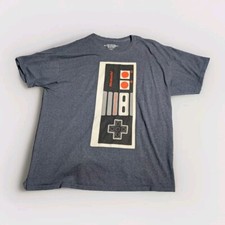 Officially Licensed Nintendo NES Controller T-Shirt 2XL 2018 Blue Product List