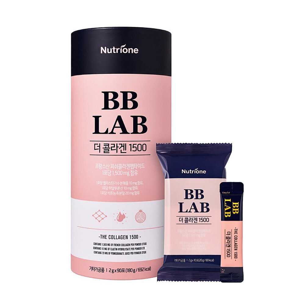 [NutrioneLife] BB Lab The Collagen 1500 2g × 90CT Sabor Granada Kfood