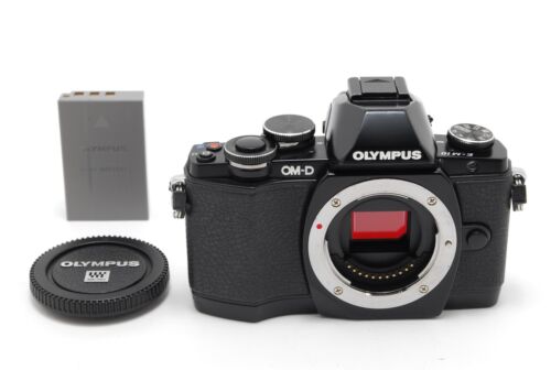 【MINT】 Olympus OM-D E-M10 16.1MP Digital Camera Body Black From JAPAN