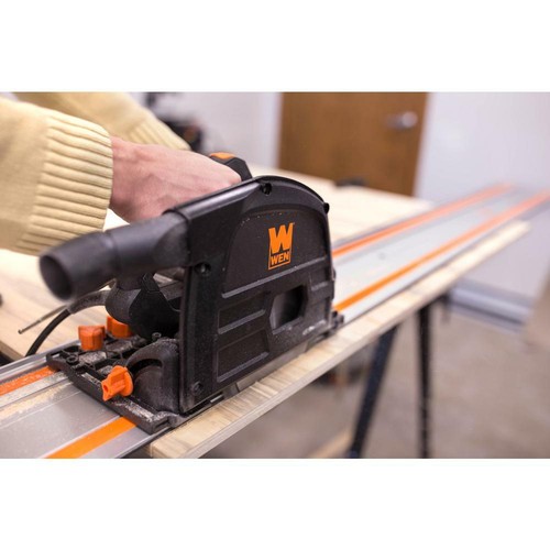 WEN Circular Track Saw Plunge Cut Sidewinder Cast Aluminum Depth Adjustment - Picture 5 of 10