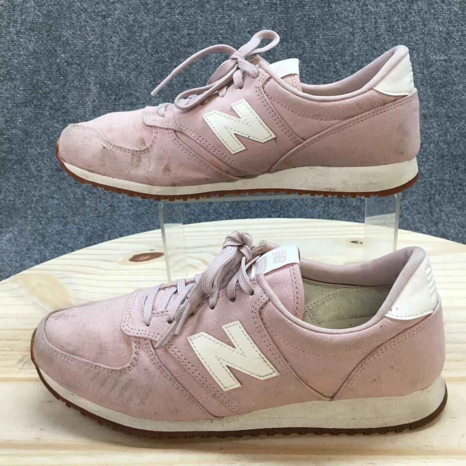 New Balance Zapatos Mujer 9.5 B 420 Tenis para Correr Rosa Parte Superior Baja Logo WL420FSC Foto 2 de 4