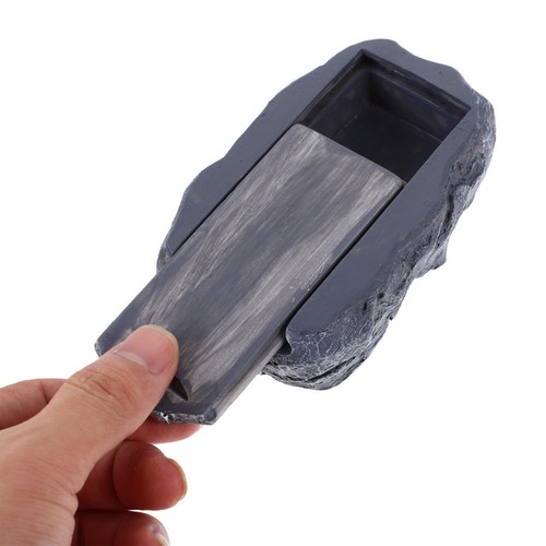 Fake Stone Key Hider for Outdoor Use Key Holder Garden Decor - Picture 7 of 12