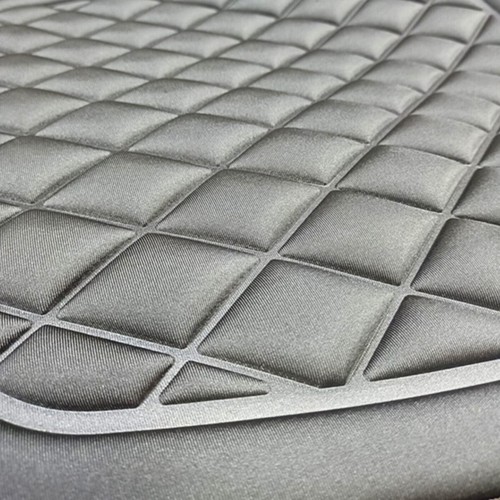 Car Seat Cushion Memory Foam Non-Slip Front Chair Protector Mat Breathable Gray - Bild 7 von 16