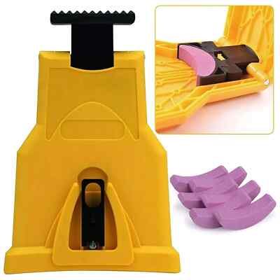 Chainsaw Teeth Sharpener 14-20IN Chain Saw Blade Fast Sharpening w/ 5 ...