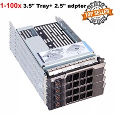 Lot 3.5" Caddy Tray 2.5" Adapter For DELL PowerEdge R530 R610 R630 R730 R730XD