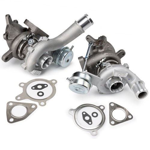 RH&LH Turbo Turbocharger Set For Ford Explorer Taurus Lincoln MKS MKT 3.5L 10-19 - Bild 6 von 21