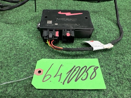 🛑 04-10 VOLKSWAGEN VW TOUAREG TOW HITCH TRAILER MODULE WITH WIRING HARNESS OEM - Bild 7 von 7