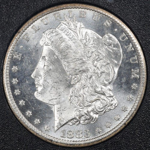 1883-CC $1 GSA Morgan Silver Dollar MS63PL NGC 8152566-002 with Box & COA - Picture 3 of 10