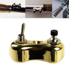 NEW Handlebar Mount Push Button 12V Fit Work Light LED Motorcycle Switch ON+OFF