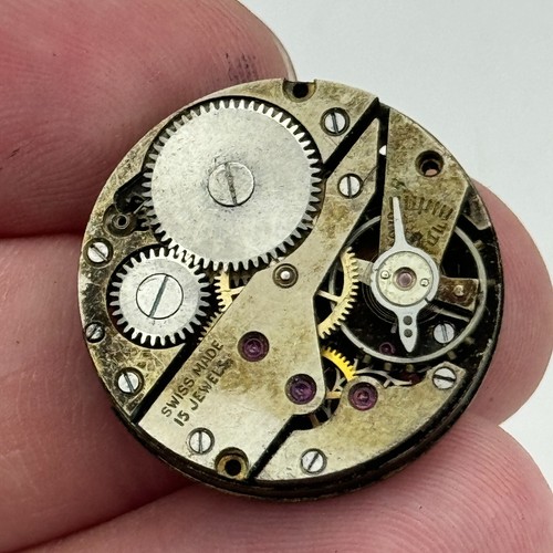 23.6mm Felsa F 294 Manual Wind Watch Movement Swiss Vintage PARTS SPARES - Picture 3 of 17
