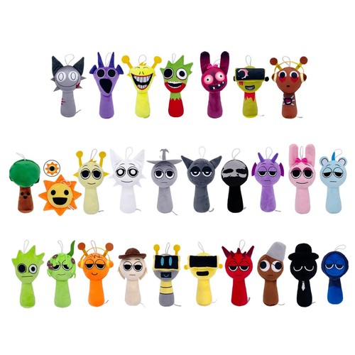 20cm Sprunki Plush Toys Official Stuffed Dolls Kids Collectors Pillow Doll Gift - Picture 2 of 46