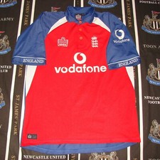 England Cricket Admiral Jersey Shirt Top Polo 2004 World Cup Size L