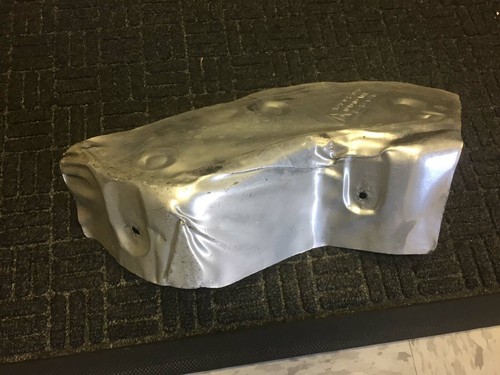 Porsche 911 993 Rear Light Left Heat Shield Heat Protection Plate 99350565500 G5 - Picture 6 of 7