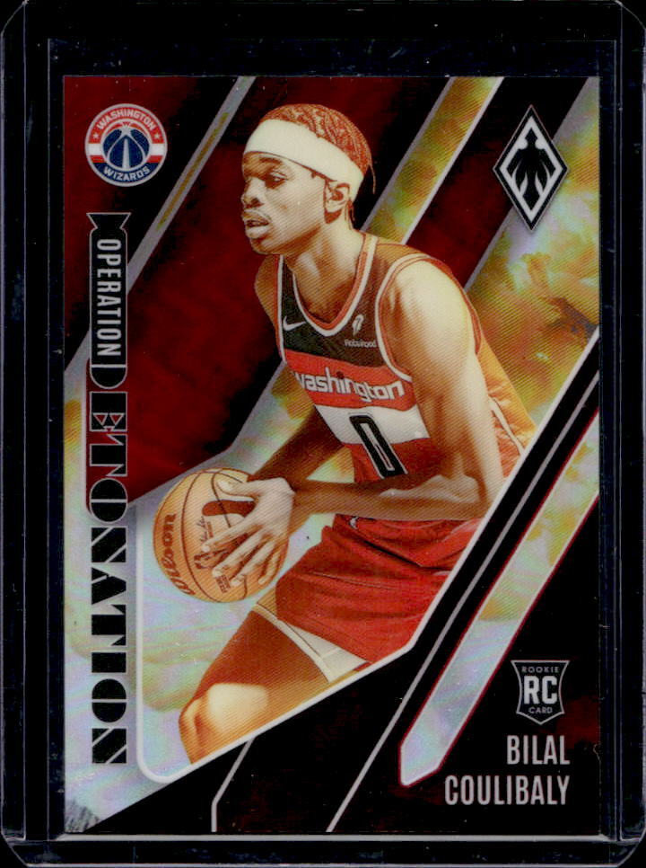 2023-24 Panini Phoenix Bilal Coulibaly Operation Detonation Red RC #85/125 #13