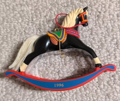 1996 Series #16 Hallmark Keepsake Rocking Horse Ornament Collector's Series 25 - Picture 13 of 17