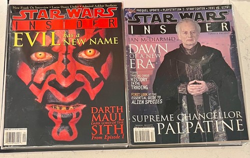 Star Wars Insider Magazin Ausgabe #42 Darth Maul & #53 Supreme Chancellor Palpatine - Bild 6 von 14