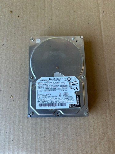 Hitachi 80.0GB, IC35L090AVV207-0, 07N9675 IDE PATA HARD DRIVE HDD IBM 24P3665