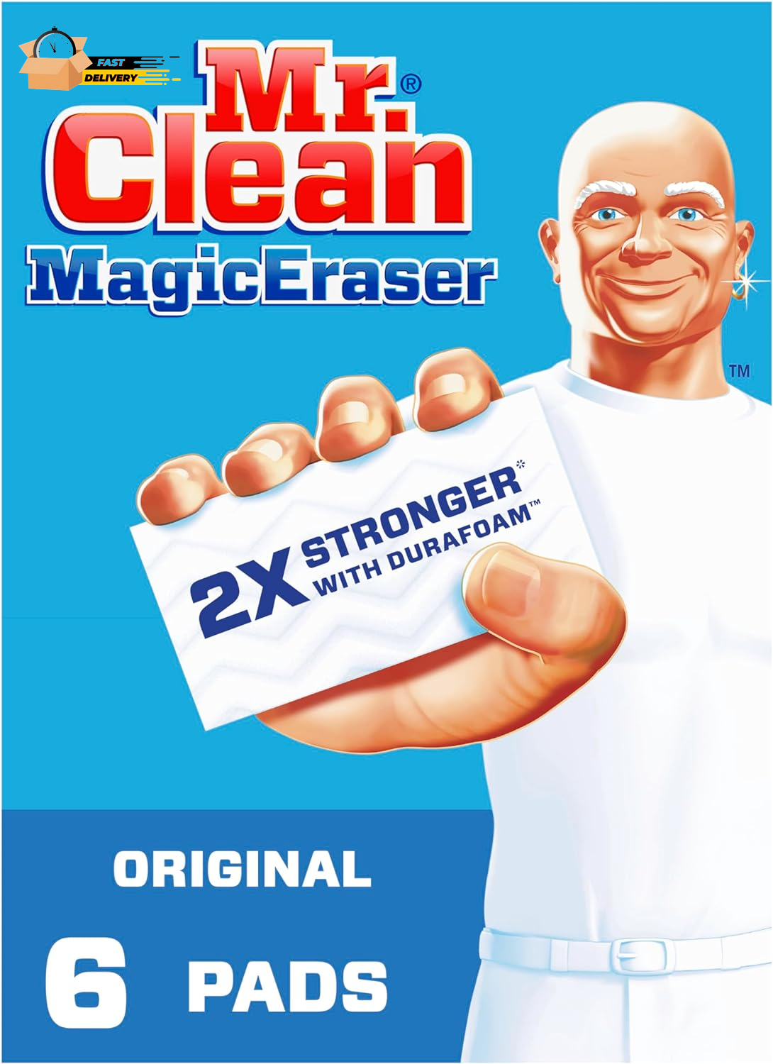 Magic Eraser Original Cleaning Pads, Multi Purpose Cleaner, Bathroom