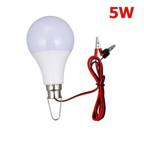 Super Bright 3W-18W LED Bulbs With Clip DC 12V/24V E27 Screw Base Lamp 6500K - Picture 3 of 8
