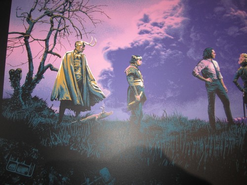 Loki Glorious Purpose Print Poster Limited Mark Englert Artist Proof x/35 - Picture 4 of 11