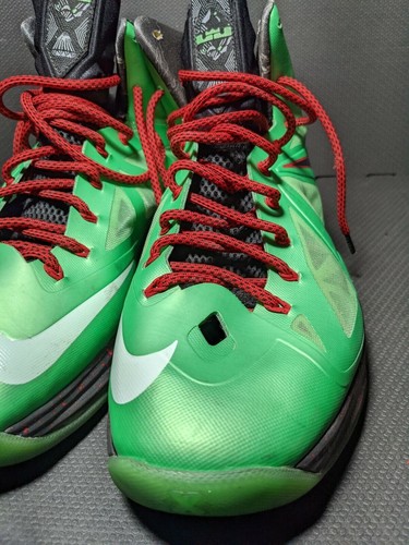 Size 13 - Nike LeBron 10 Cutting Jade 2012 - Picture 3 of 12