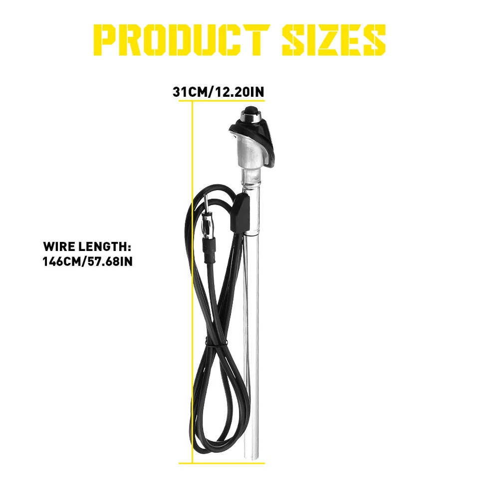 Antena personalizada radio estéreo de repuesto para camioneta Toyota/4 Runner 1989-1995 Y Foto 4 de 4