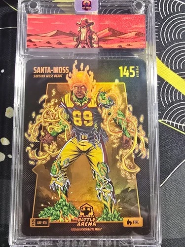 2026 Bo Jackson Battle Arena Alpha Battlefoil Santa-Moss ABF-316