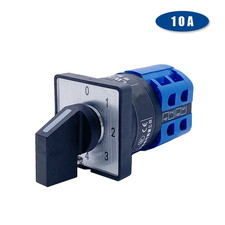 Rotary Cam Switch 10A 0-4 Position Four Way Voltage Transfer Control LW26-10/2