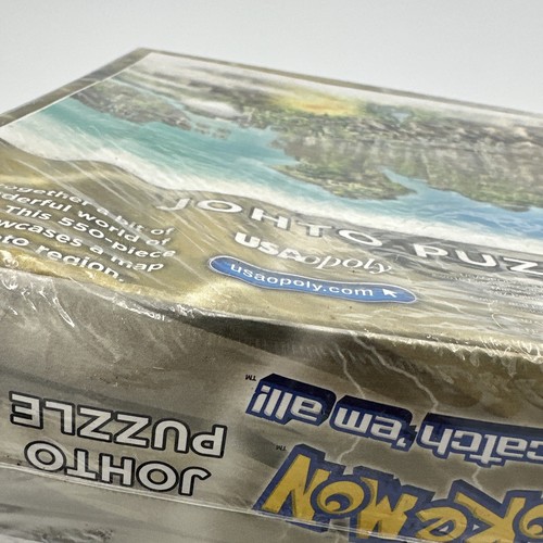 🧩🌿 Pokémon Johto Region Puzzle - 550 Teile Abenteuerkarte! 🌿🧩NEU VERSIEGELT - Bild 12 von 13