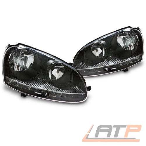 2x SCHEINWERFER H7 VORNE LINKS + RECHTS FÜR VW GOLF 5 1K - Bild 1 von 4