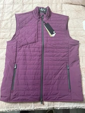 Greyson Yukon X-Lite Vest Men’s Small Aubergine NWT Smoke Free Home! $228 MSRP