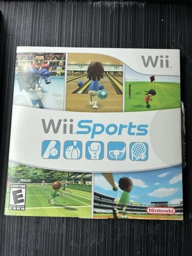 New ListingCOMPLETE Nintendo Wii Sports Video Game Cardboard Sleeve Disc Manual Working CIB