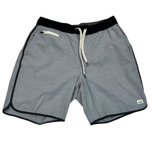 Vuori Banks Shorts Herren Large grau 7" Performance elastischer Bund Kordelzug - Bild 1 von 17