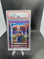 2024 Donruss Joe Milton III Optic Preview Red #319 PSA 10