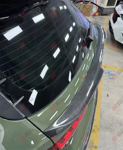 Alerón trasero medio de fibra de carbono/forjado para Audi A4 Allroad 2020-2025 - Imagen 10 de 25