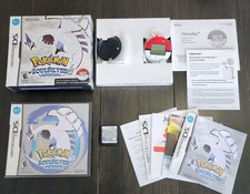 Pokemon SoulSilver Version (Nintendo DS) CIB w/ Pokewalker - Authentic - Tested!